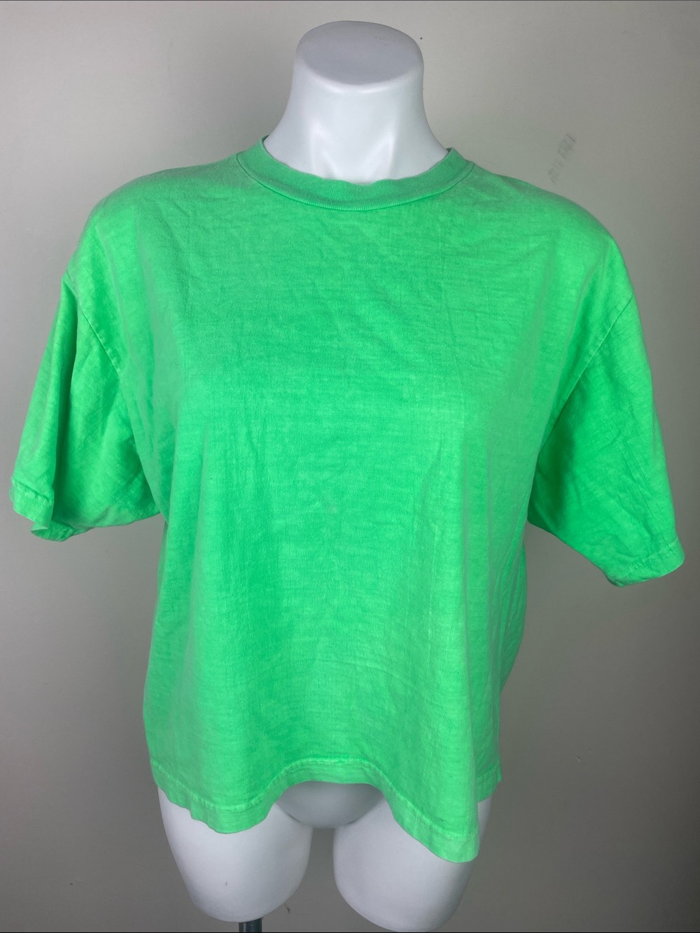 B.E.S.T. Authentic Vintage Boxy Tee Neon Green